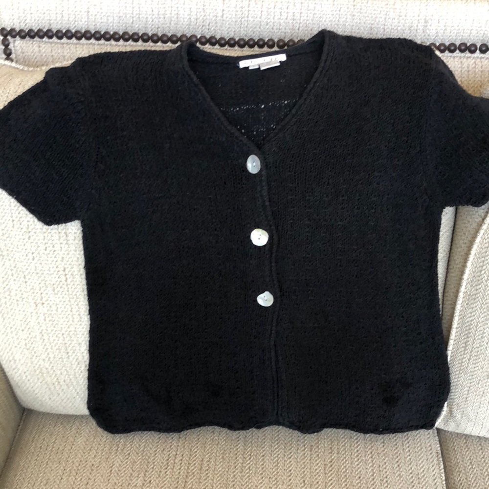 Karen Kane Short Sleeve Cardigan